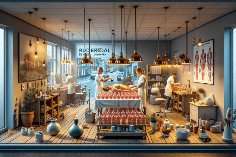 Cupping behandling i Rudersdal