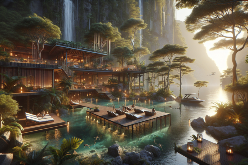 Oplev det unikke ved Shockwave Islands Brygge