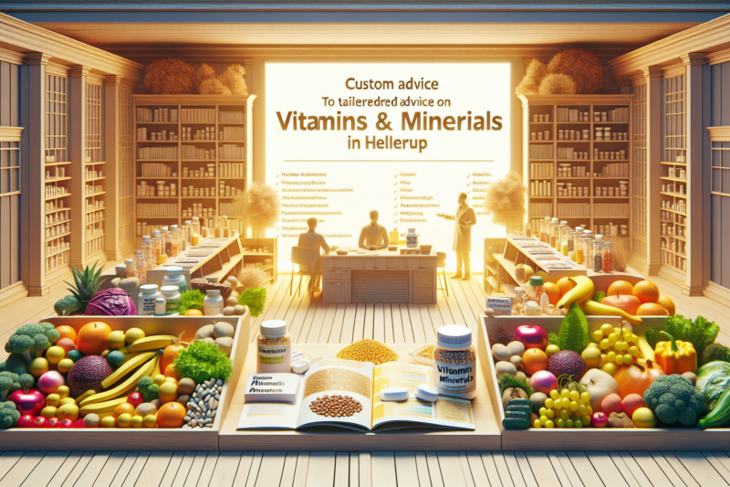 Din guide til vitamin og mineralvejledning i Hellerup